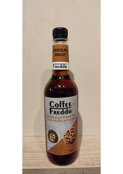 Çikolatalı Bisküvi Şurup 750 ml