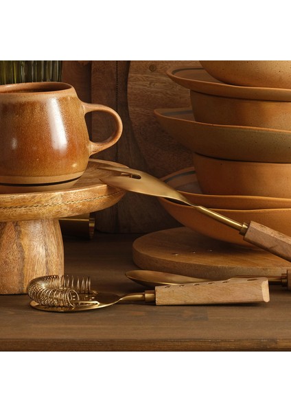 Rampur Çelik Bar Aksesuarları 24 Cm Natural - Altın