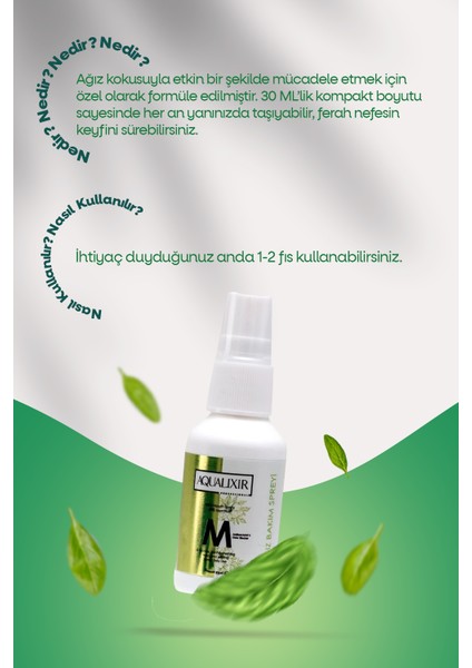 Ağız Kokusu Önleyici Sprey 30 ml