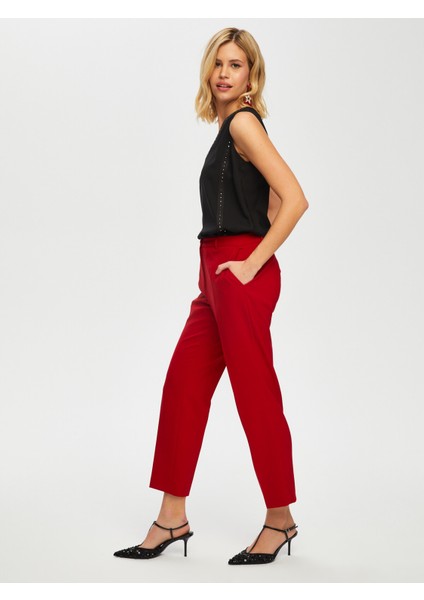 Önden Ütülü Slım Fıt Şık Pantolon 033 modelleri