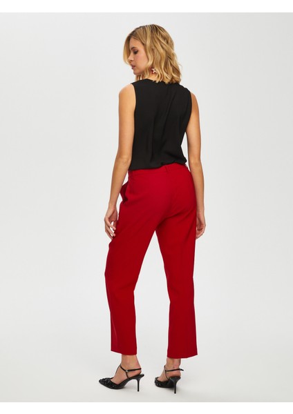Önden Ütülü Slım Fıt Şık Pantolon 033 indirimleri