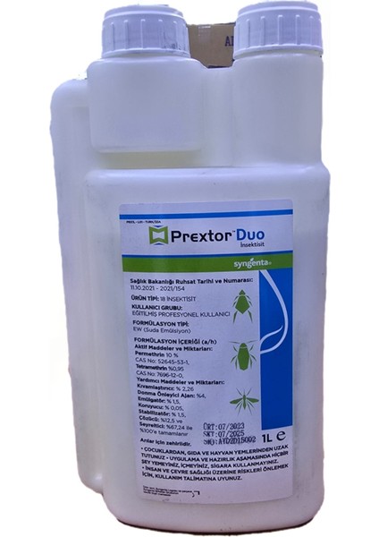 Prextor Duo Genel Haşere Ilacı 1 Lt
