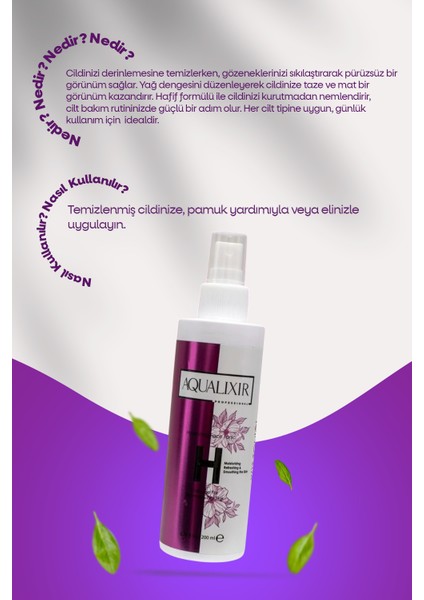 Yağ Dengeleyici Tonik 200 ml