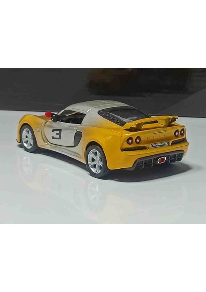 1:32 Ölçek 2012 Lotus Exige S//12 cm Çek-Bırak Metal Araba