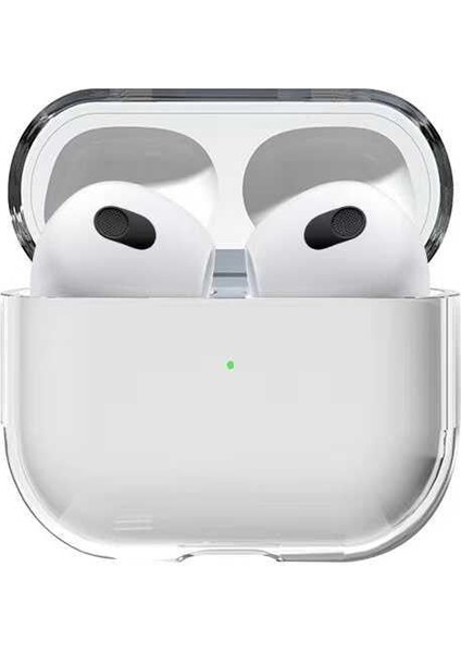 Apple Airpods 3. Nesil Kılıf Şeffaf Sert Kristalairbag 14 Kılıf