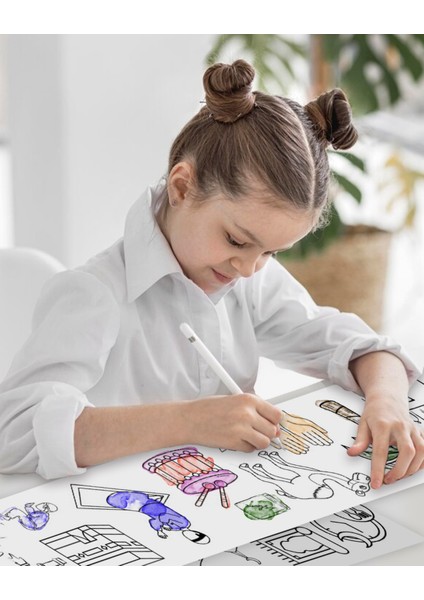 Ramazan’a Özel 30X500 cm Boyama Rulo Kağıdı, Ramazan Temalı 5 mt Boyama Etkinlik Rulo Kitabı indirimleri