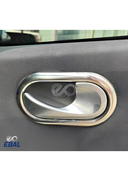 Renault Megane 2 cc Krom Iç Kapı Kolu Çerçeve 2 Kapı 2002-2010 P.çelik modelleri