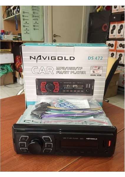 Navigold Ds 472 Aux USB Oto Teyp Mp3 Radyo Fm Sd Card Bluetooth