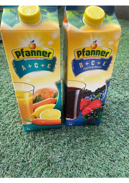 A+C+E 2lt + Pfanner B+C+E Fruttı Dı Bosco 2lt