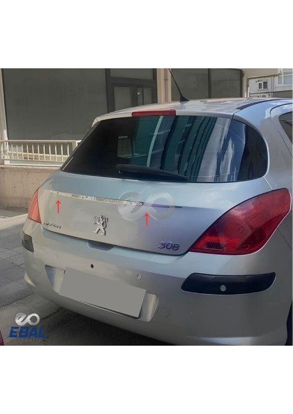 Peugeot 308 Krom Bagaj Çıtası 2007-2013 Arası P.Çelik
