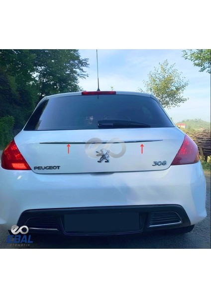 Peugeot 308 Krom Bagaj Çıtası 2007-2013 Arası P.Çelik