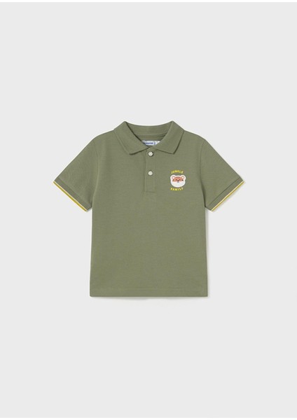 Yazlık Erkek Bebek Polo Yaka T-Shırt