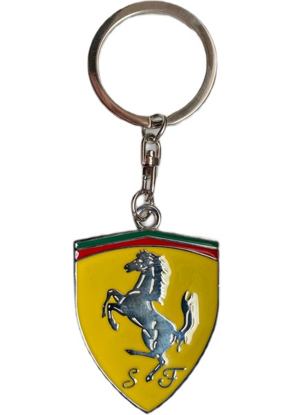 Officials Lisanslı Ithal Ferrari Yüksek Kalite Metal Anahtarlık