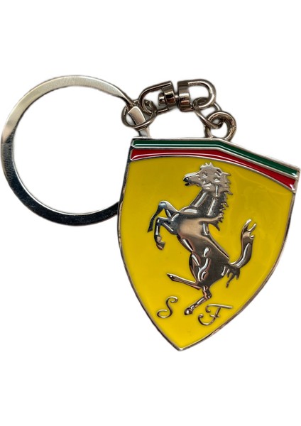 Officials Lisanslı Ithal Ferrari Yüksek Kalite Metal Anahtarlık