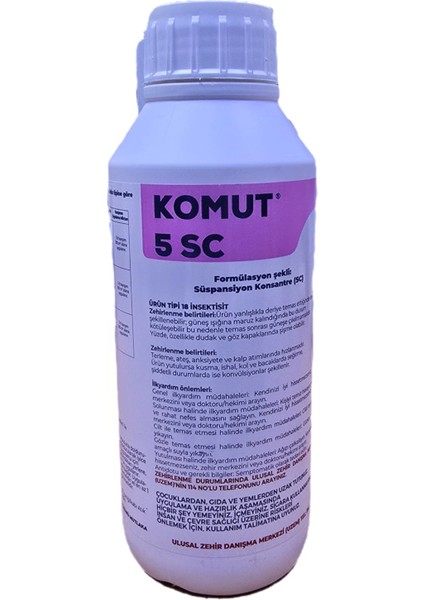 Komut Genel Haşere Ilacı (Sivrisinek-Hamamböceği-Karasinek) 1 Lt