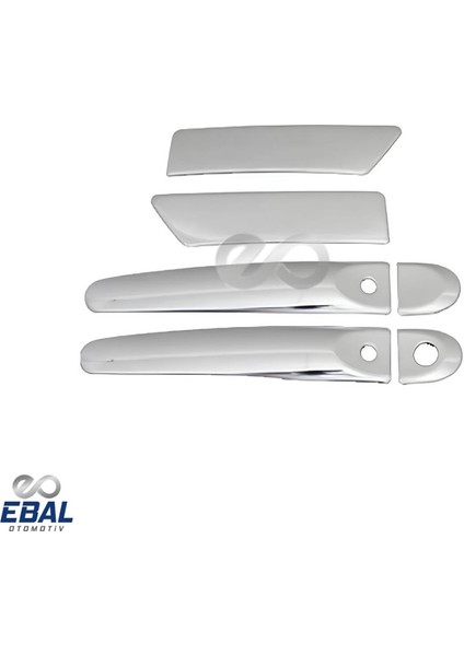 Nissan Juke Krom Kapı Kolu 4 Kapı 2010 Üzeri (sensörlü) Paslanmaz Çelik modelleri