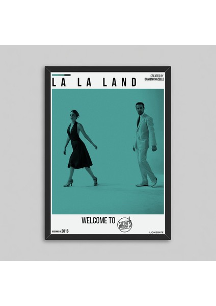 La La Land / Movie Çerçeveli Film Poster Tasarım Tablo Duvar dekoru Wall art