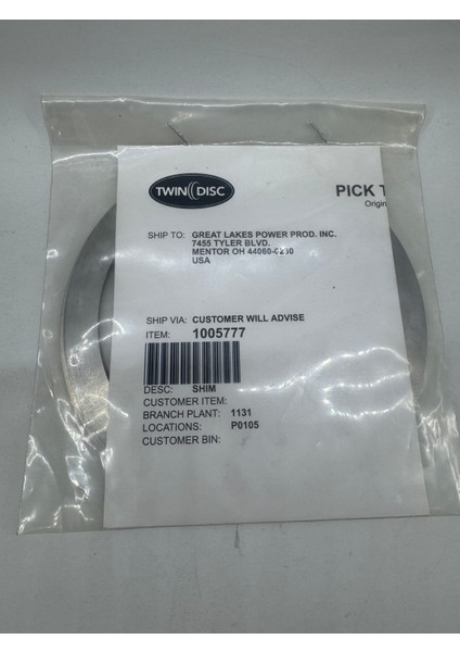 Twındısc 1005777 Shım