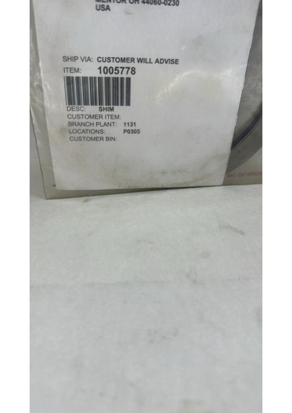 Twındısc 1005778 Shım