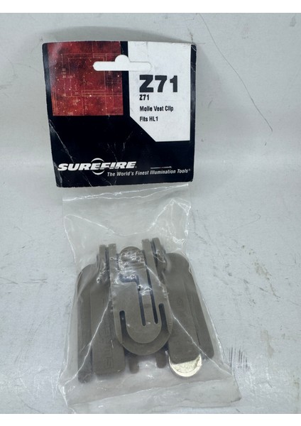 Surefıre Z71 Molle Clip For Use With Hl1 Helmetlights