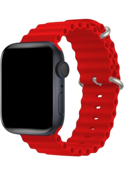 Apple Watch Ultra Uyumlu 49MM Ocean Silikon Kordon
