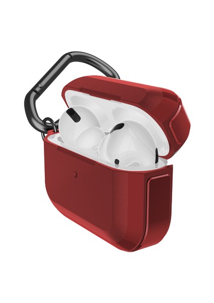 Airpods Pro Raptic Trek Serisi Askı Aparatlı Kulaklık Kılıfı Kırmızı fiyatları
