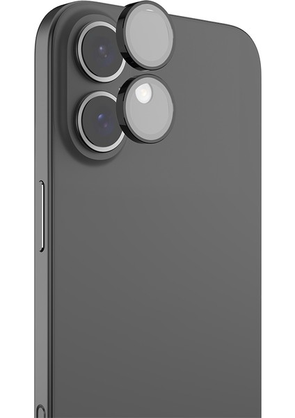 iPhone 16 Plus Raptic Armour Serisi Kamera Lens Koruyucu Şeffaf modelleri