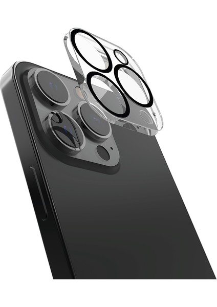 Apple iPhone 16 Pro Glass Serisi Kamera Lens Koruyucu Şeffaf modelleri