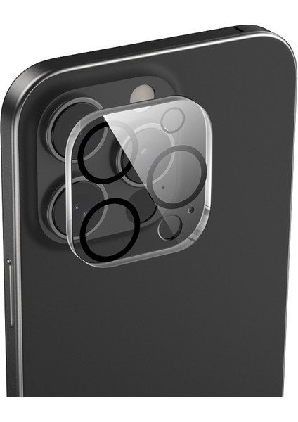 Apple iPhone 16 Pro Max Glass Serisi Kamera Lens Koruyucu Şeffaf fiyatları