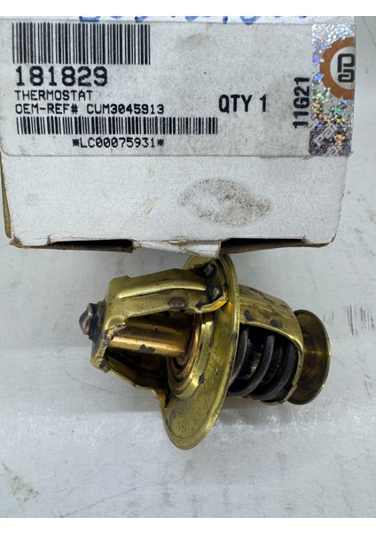 Paı 181829 584027HB51649 3045913 Thermostat - 175° F Opening Temperature, For Cummins L10/M11/ISM fiyatları