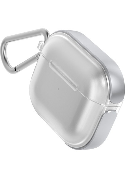 Airpods 3.nesil Kılıf Askı Aparatlı Raptic Air Serisi Kılıf Gümüş