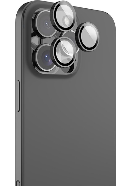 iPhone 16 Pro Max Raptic Armour Serisi Kamera Lens Koruyucu Şeffaf fiyatları