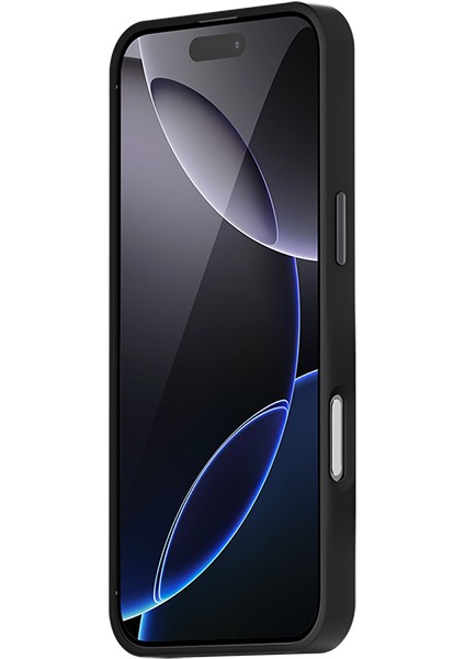 iPhone 16 Pro Kılıf Magsafe Uyumlu 600D Raptic Aramid Fiber Serisi Kapak Siyah modelleri