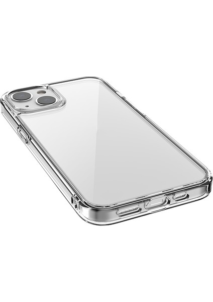 iPhone 13 Kılıf Raptic Glass Plus Serisi Şeffaf Tasarımlı Kapak