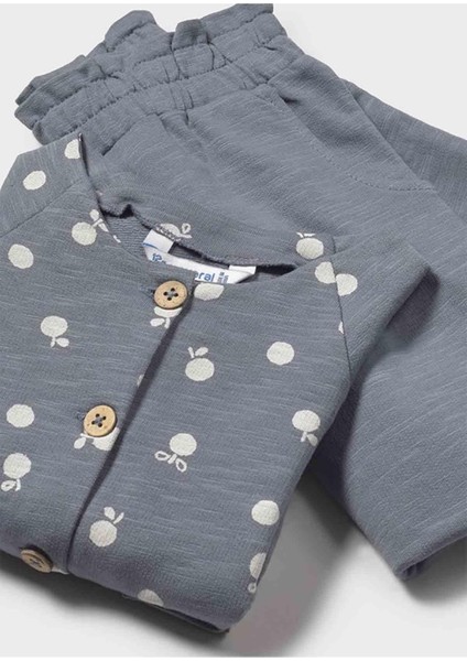 Yazlık - Mevsimlik Kız Bebek 3'lü Takım Takım - Gri modelleri