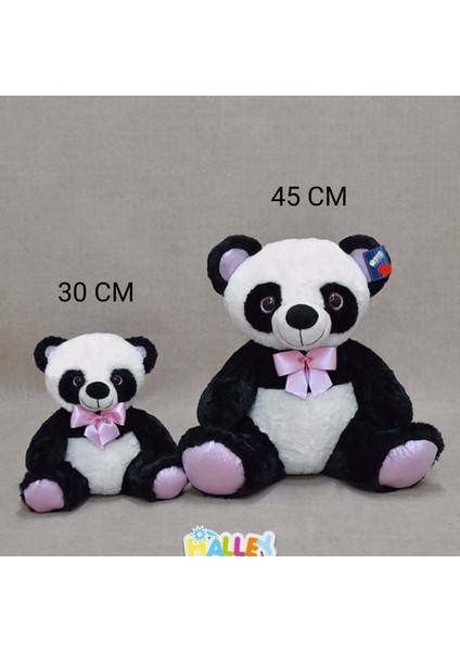 Peluş Panda Iri Parlak Gözlü Sevgiliye Hediye - Yumuşak ve Sevimli Pandalı Peluş Oyuncak
