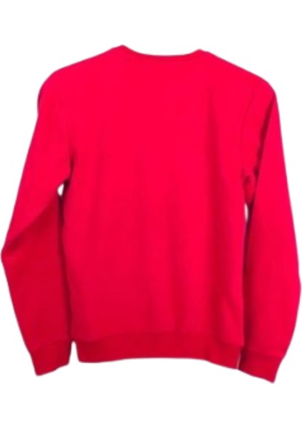 Erkek Çocuk Sweat Shirt Baskılı Kırmızı 12-13 Yaş Kırmızı fiyatları