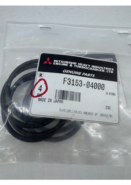 Mıtsubıshı F3153-04000 F315304000 O-Rıng