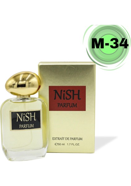 Parfum M-34 Extrait De Parfum 50ML Fresh