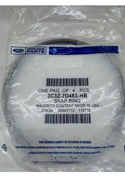 3C3Z-7D483-HB Retainer fiyatları