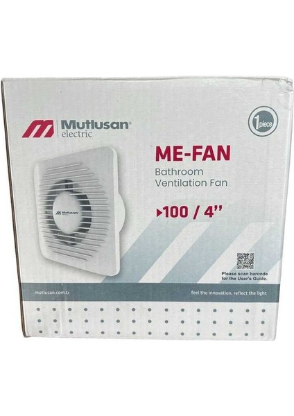 Me-Fan 100'LÜK Havalandırma Aspiratörü fiyatları