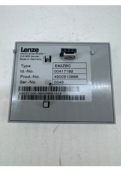 E82ZBC DA0185309 Keypad