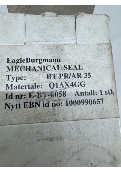 038218900 038218901 251497120 Shaft Seal Dia 35MM
