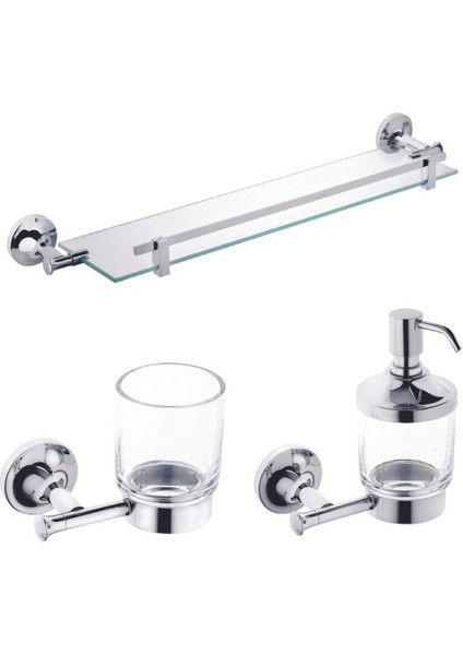 Adnoss Paris Diş Fırçalık+Sabunluk+Etajer