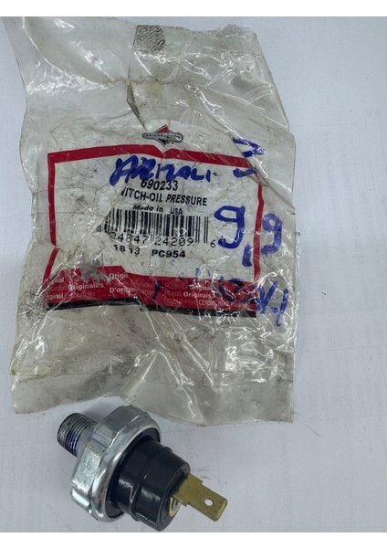 690233 Oıl Pressure Swıtch