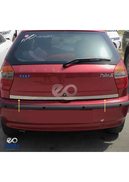 Fiat Palio Krom Alt Bagaj Çıtası 1998 ve Üzeri Paslanmaz Çelik