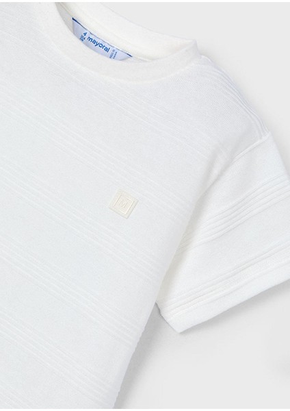 Yazlık Erkek Çocuk T-Shirt - Ekru fiyatları