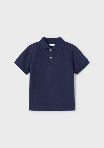 Yazlık Erkek Çocuk Polo Yaka T-Shirt - Lacivert