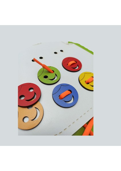 Montessori Ahşap Yelek ve Düğmeler Ip Geçirme fiyatları