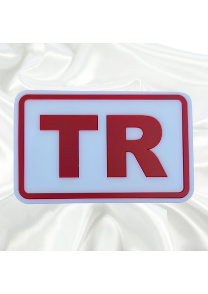 Türkiye TR Plaka Harfli Vidalı Universal Pleksi Panjur Arması Oto Arma Araba Arma Oto Logo Araba Logo